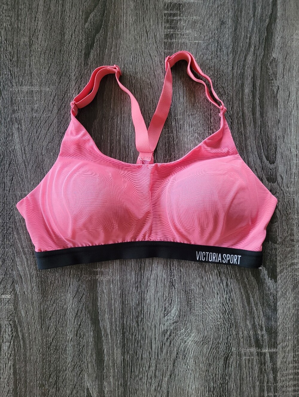 Victoria's Secret - Victoria Sport Pink Mesh Padded Sports Bra